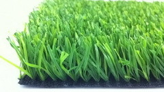 Double fausse herbe extérieure verte pour la mesure artificielle de gazon de jardin